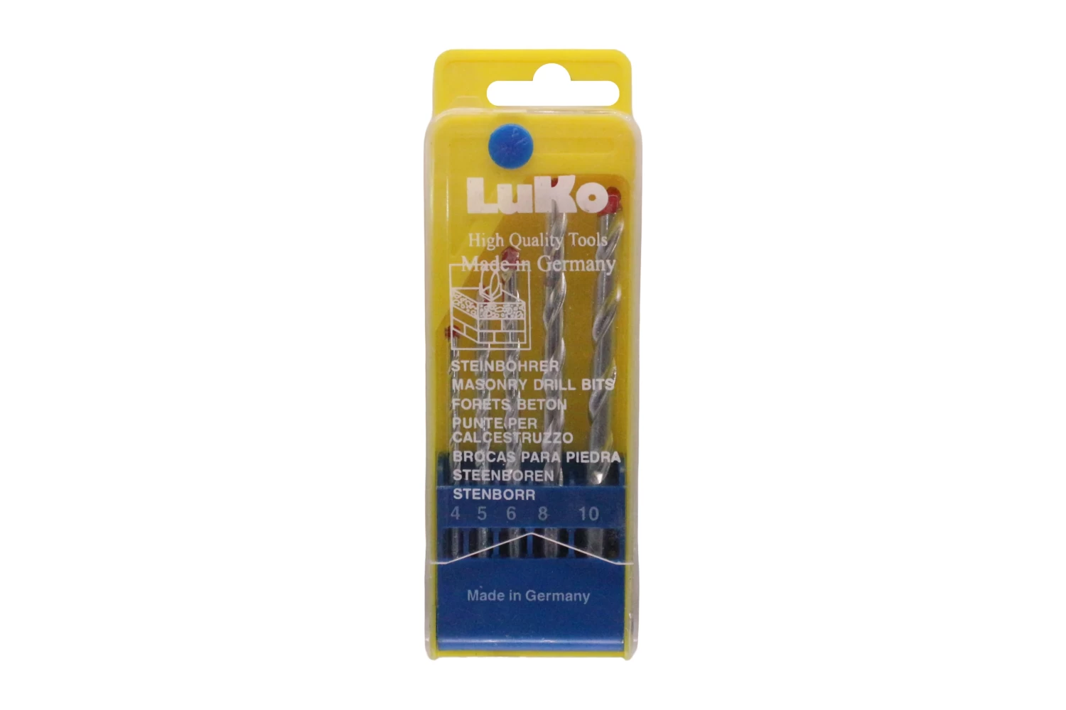 Masonary drill set 5pcs